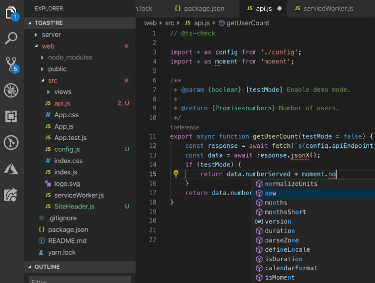 visual studio code javascript syntax highlighting is broken